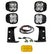 Toyota Tundra Squadron Vent Kit, Pro - Toyota 2022-2026 Tundra Multi-Pattern Clear