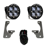 Squadron R SAE Fog Pocket Light Kit - Jeep 2010-18 Wrangler JK; NOTE: w/ Premium OE Bumper SAE Fog Clear