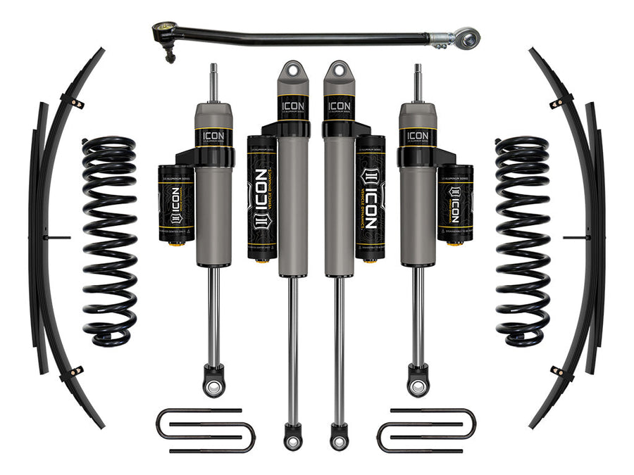 ICON 2020-2022 Ford F-250/F-350 Super Duty 4WD Diesel, 2.5" Lift, Stage 3 Suspension System w/ Expansion Packs for Ford Super Duty