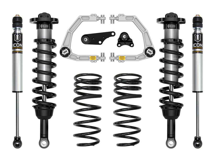 ICON 2024-2025 Toyota Tacoma 1.25-3" Lift, Stage 2 Suspension System, Billet, Overland Rear Springs for Toyota Tacoma