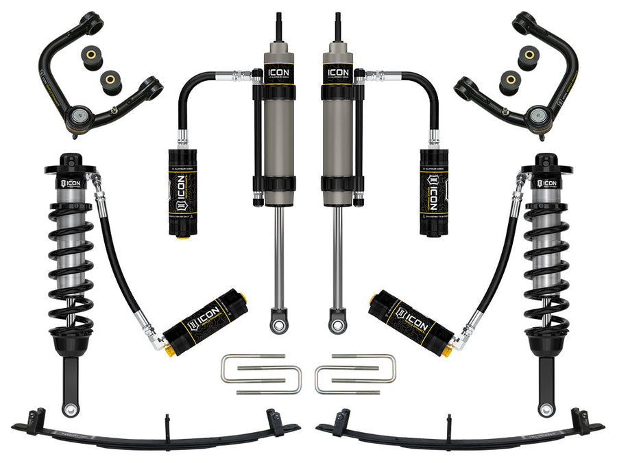 ICON 2005-2015 Toyota Tacoma 0-3.5" Lift/2016-2023 Tacoma 0-2.75" Lift, Stage 7 Suspension System, Tubular, CDCV for Toyota Tacoma