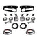Ford Squadron Sport/S2 Sport Fog Pocket Light Kit - Ford 2021-2026 Bronco; 2022-2026 Bronco Raptor Multi-Pattern Clear