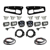 Ford Squadron SAE/Dual S2 Sport Steel Bumper Fog Pocket Light Kit - Ford 2021-2026 Bronco; 2022-2026 Bronco Raptor; NOTE: w/ OE Steel Bumper SAE Fog Clear