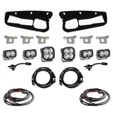 Ford Squadron Pro/Dual S2 Sport Steel Bumper Fog Pocket Light Kit - Ford 2021-2026 Bronco; 2022-2026 Bronco Raptor; NOTE: w/ OE Steel Bumper Multi-Pattern Clear