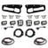 Ford Squadron Pro/Dual S2 Sport Steel Bumper Fog Pocket Light Kit - Ford 2021-2026 Bronco; 2022-2026 Bronco Raptor; NOTE: w/ OE Steel Bumper Multi-Pattern Clear