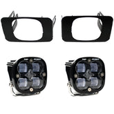 Ford Squadron SAE Fog Pocket Light Kit - Ford 2015-20 F-150; 2017-22 F-250/350 Super Duty SAE Fog Clear