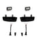 RAM S2 Sport Fog Pocket Light Kit - RAM 2019-2026 2500/3500 Wide Cornering Clear
