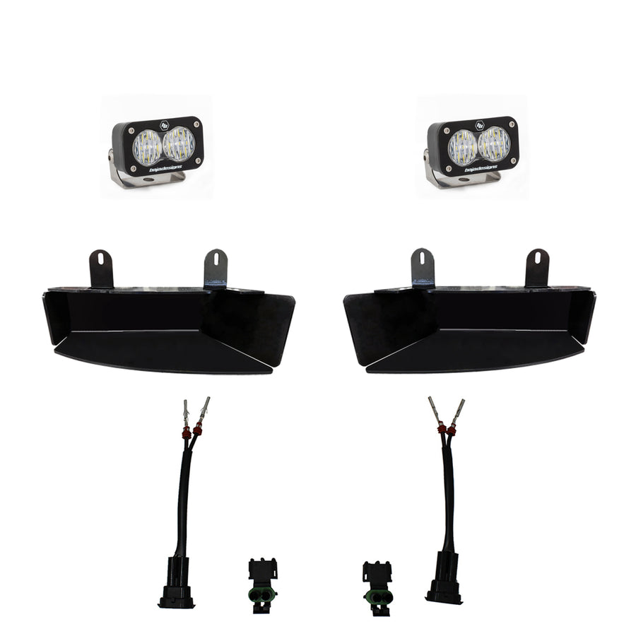 RAM S2 Sport Fog Pocket Light Kit - RAM 2019-2026 2500/3500 Wide Cornering Clear