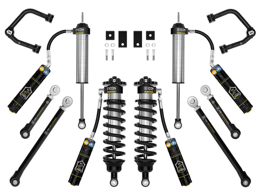 ICON 2022-2025 Toyota Tundra, 2-3.25" Lift, Stage 2, 3.0 Suspension System, Tubular, CDXS for Toyota Tundra