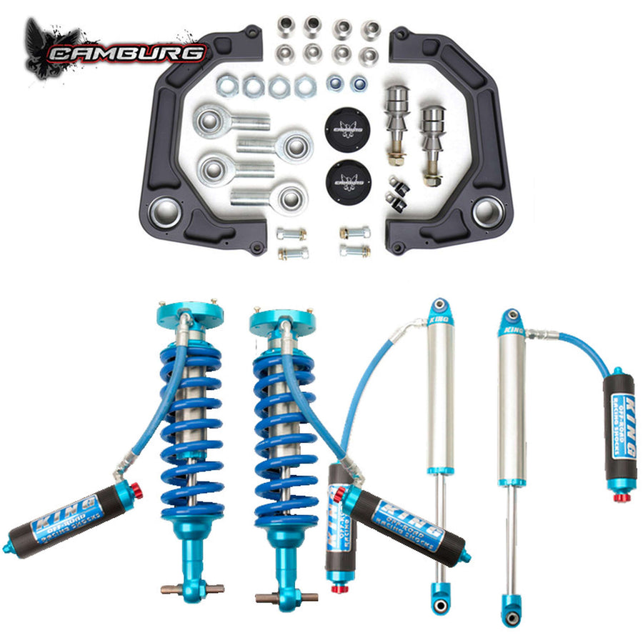 Camburg Engineering 2WD/4WD 2019-2024 Chevrolet Silverado 1500 | GMC Sierra 1500 Excludes Trail Boss/AT4 King 2.5 Performance KINETIK Series Lift Kit CAM-210074-K for the Chevrolet Silverado, GMC Sierra