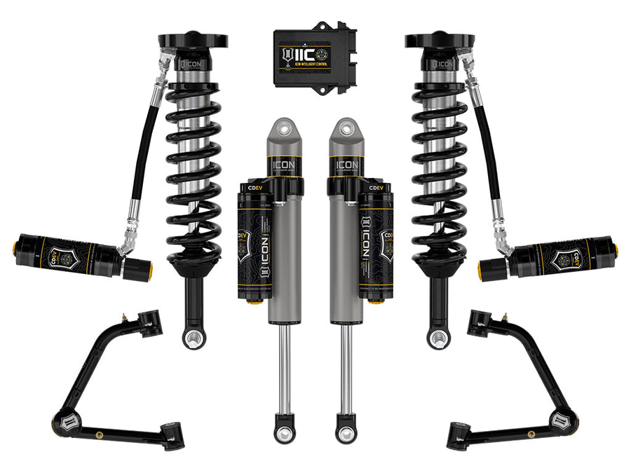 ICON 2023-2026 Chevrolet Colorado WT, LT, & Z71, 1.75-2.5" Lift, Stage 6 Suspension System, Tubular for Chevrolet Colorado