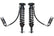 ICON 2014 Ford F-150 2WD, 1.75-2.63” Lift, Front, V.S. 2.5 Series Coilover Kit, Remote Reservoir w/ CDCV for Ford F-150