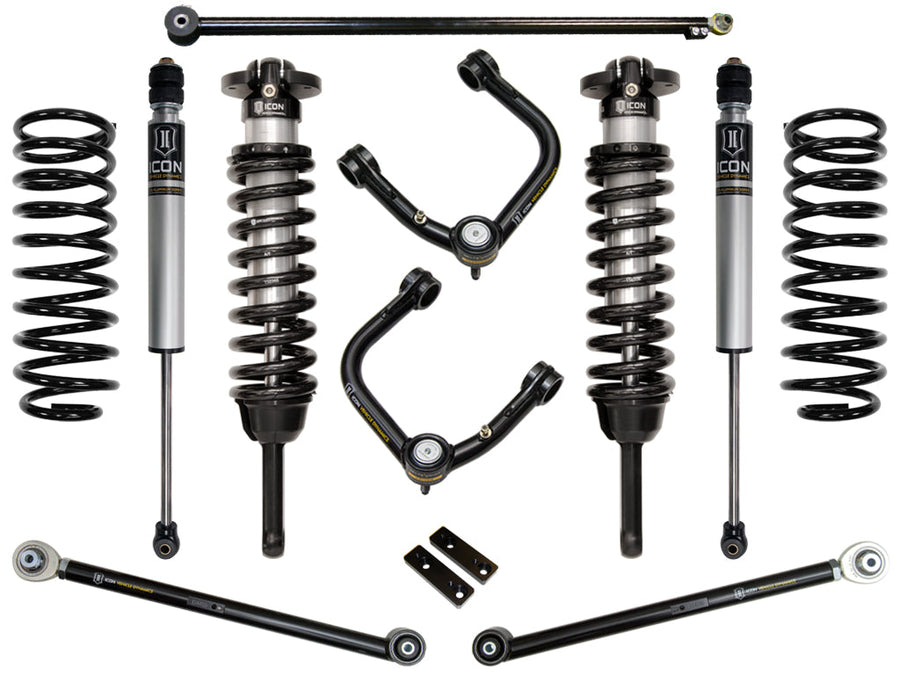 ICON 2010-Up Lexus GX460, 0-3.5" Lift, Stage 3 Suspension System, Tubular UCA for Lexus GX460