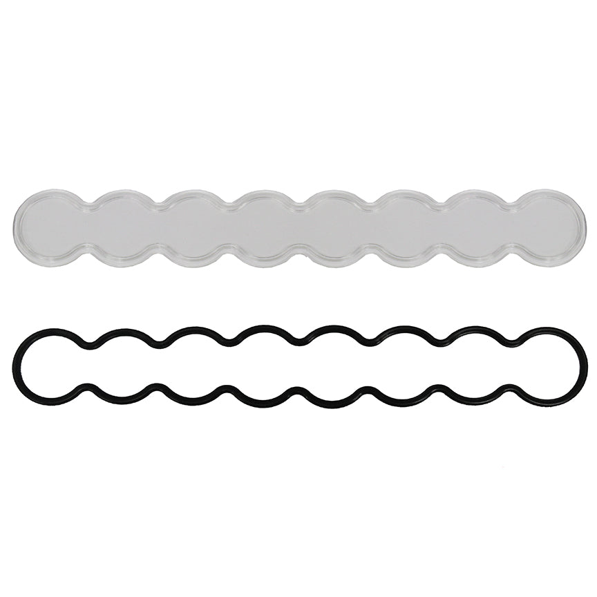 S8 Light Bar Lens Kit Spot Clear