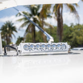 S8 White Straight LED Light Bar