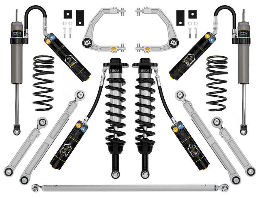 ICON 2022-2025 Toyota Tundra, 1.25-3.5" Lift, Stage 11, 2.5 Suspension System, Billet, CDXS for Toyota Tundra