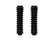 ICON 2.5” x 13” Shock Boots, Black, Pair for Universal