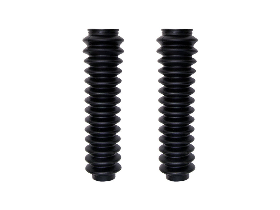 ICON 2.5” x 13” Shock Boots, Black, Pair for Universal