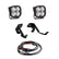 Ford Squadron Pro A-Pillar Light Kit - Ford 2015-2020 F-150; 2017-2020 F-150 Raptor Spot Clear