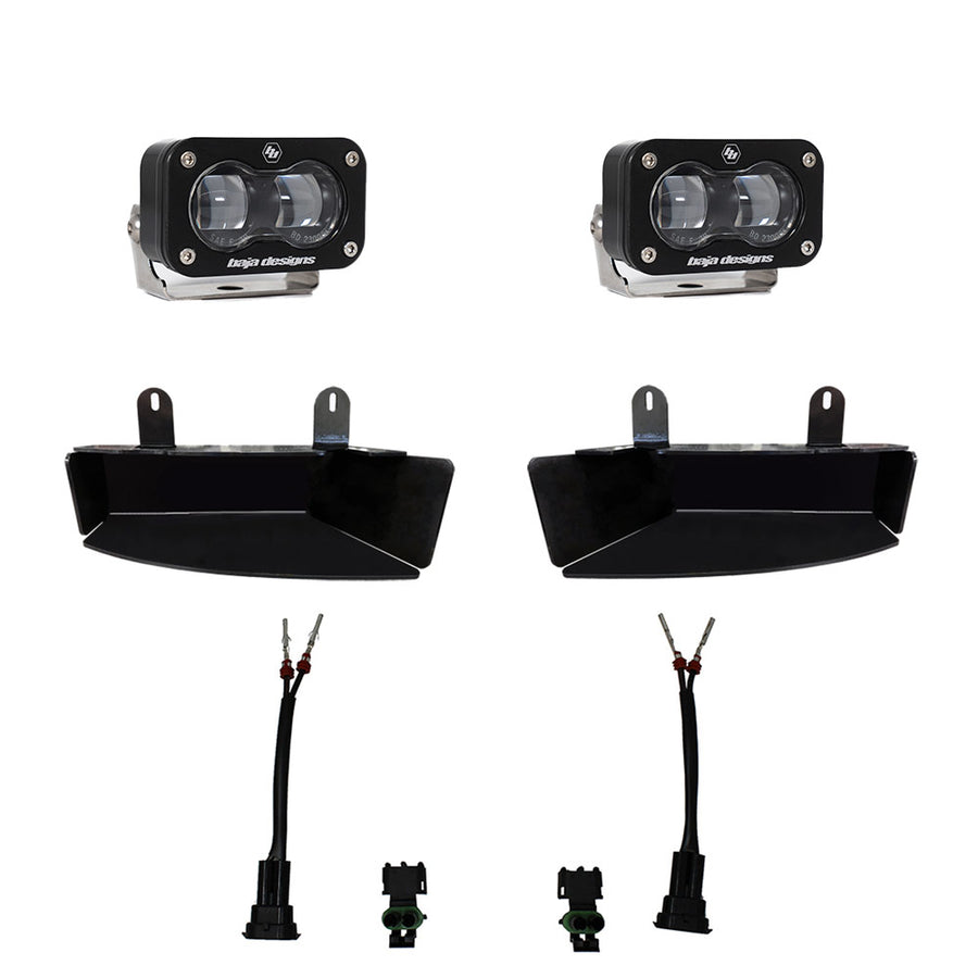 RAM S2 SAE Fog Pocket Light Kit - RAM 2019-2026 2500/3500 Clear