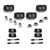 Ford Raptor S2 SAE Dual Fog Pocket Kit - Ford 2021-2026 F-150 Raptor, 2024-2026 F-150 Raptor 37/R Clear