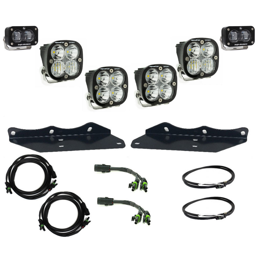 Ford Raptor Squadron/S2 SAE “Sportsman” Fog Pocket Light Kit - Ford 2017-20 F-150; NOTE: Raptor Clear SAE Fog