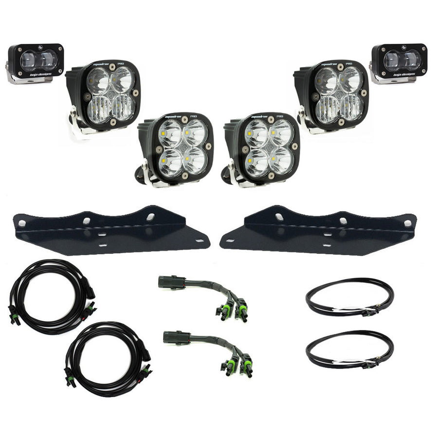 Ford Raptor Squadron/S2 SAE “Pro” Fog Pocket Light Kit - Ford 2017-20 F-150; NOTE: Raptor Clear