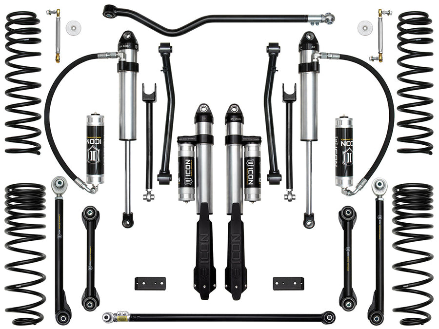 ICON 2020-Up Jeep Gladiator, 2.5" Lift, Stage 7 Suspension System, Tubular UCA for Jeep Gladiator