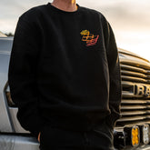 Baja Designs Team BD Crewneck Sweater S Orange/Yellow