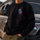 Baja Designs Team BD Crewneck Sweater S Purple/Teal