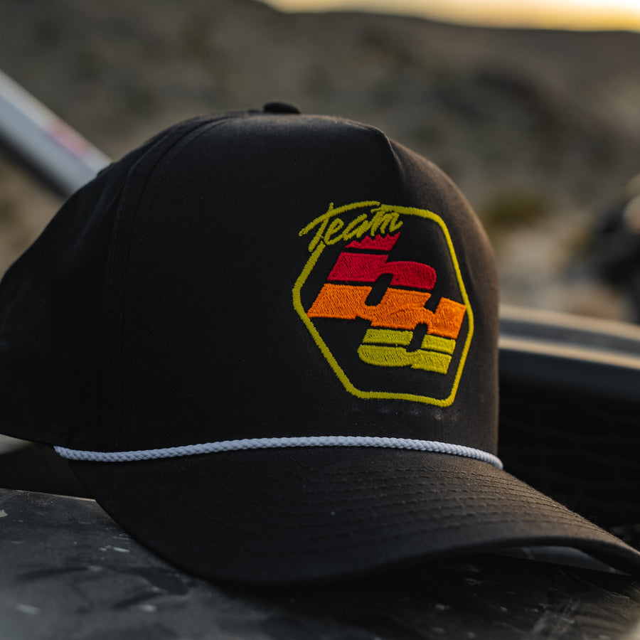 Baja Designs Team BD Snapback Hat Orange/Yellow