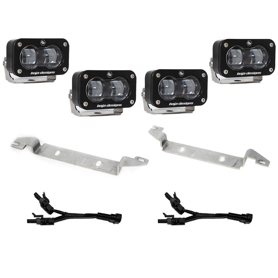 Toyota S2 SAE OEM Fog Light Replacement Kit - Toyota 2024-2026 Tacoma SAE Fog Clear