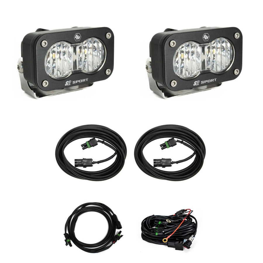 Ford S2 Sport Dual Reverse Light Kit - Ford 2023-2026 F-250/350 Super Duty Wide Cornering Clear