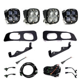 Ford Squadron SAE/Squadron Pro Dual Fog Pocket Light Kit - Ford 2023-2026 F-250/350 Super Duty SAE Fog Clear