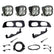 Ford Squadron Pro Dual Fog Pocket Light Kit  - Ford 2023-2026 F-250/350 Super Duty Multi Pattern Clear