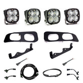 Ford Squadron Sport Dual Fog Pocket Light Kit - Ford 2023-2026 F-250/350 Super Duty Multi Pattern Clear