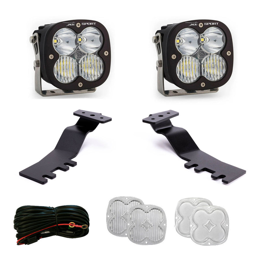 Toyota Tacoma XL Sport A-Pillar Kit  - 2024-2026 Toyota Tacoma Driving/Combo Clear