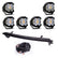 Ford Bull Bar Light Kit - Ford 2023-2026 F-250/350 Super Duty LP4 Pro Driving Combo
