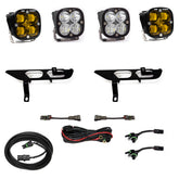 Ford Squadron SAE/Sport Fog Pocket Light Kit - Ford 2021-23 F-150; NOTE: w/o Daytime Running Lights (DRL) SAE Fog Baja Amber