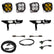 Ford Squadron SAE/Sport Fog Pocket Light Kit - Ford 2021-23 F-150; NOTE: w/o Daytime Running Lights (DRL) SAE Fog Baja Amber