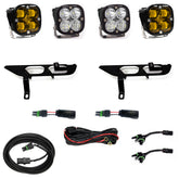 Ford Squadron SAE/Sport Fog Pocket Light Kit - Ford 2021-23 F-150; NOTE: w/ Daytime Running Lights (DRL) SAE Fog Baja Amber