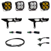 Ford Squadron SAE/Sport Fog Pocket Light Kit - Ford 2021-23 F-150; NOTE: w/ Daytime Running Lights (DRL) SAE Fog Baja Amber