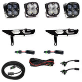 Ford Squadron SAE/Sport Fog Pocket Light Kit - Ford 2021-23 F-150; NOTE: w/ Daytime Running Lights (DRL) SAE Fog Clear