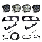Ford Squadron SAE/Squadron Sport Dual Fog Pocket Light Kit - Ford 2023-2026 F-250/350 Super Duty SAE Fog Clear