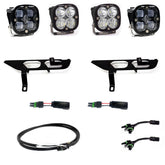 Ford Squadron SAE/Sport Fog Pocket Light Kit - Ford 2021-23 F-150; NOTE: w/ Daytime Running Lights (DRL) SAE Fog Clear