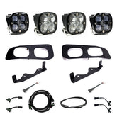 Ford Squadron SAE/Squadron Pro Dual Fog Pocket Light Kit - Ford 2023-2026 F-250/350 Super Duty SAE Fog Clear