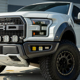 Ford Squadron SAE/S2 Fog Pocket Light Kit - Ford 2017-20 F-150; NOTE: Raptor SAE Fog Baja Amber