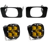 Ford Squadron SAE Fog Pocket Light Kit - Ford 2015-20 F-150; 2017-22 F-250/350 Super Duty SAE Fog Baja Amber