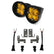 Toyota Squadron-R Sport Fog Pocket Light Kit - Toyota 2010-24 4Runner; 2012-23 Tacoma; 2014-21 Tundra Wide Cornering Baja Amber