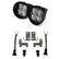 Toyota Squadron-R Sport Fog Pocket Light Kit - Toyota 2010-24 4Runner; 2012-23 Tacoma; 2014-21 Tundra Wide Cornering Clear